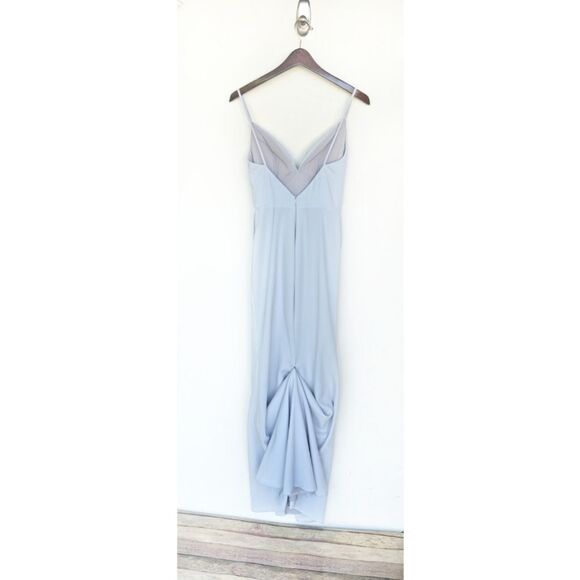 Portia & Scarlett Icy Blue Formal Dress Size 2 Prom Wedding Bridesmaid - Picture 4 of 16